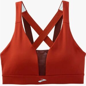 Brooks Red Sports Bra